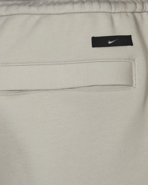Nike Gray Tech Fleece Reimagined Tracksuit Trousers Light Iron Ore for men