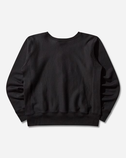 Champion Black Men S Made In Usa Reverse Weave Relaxed Sweatshirt for men