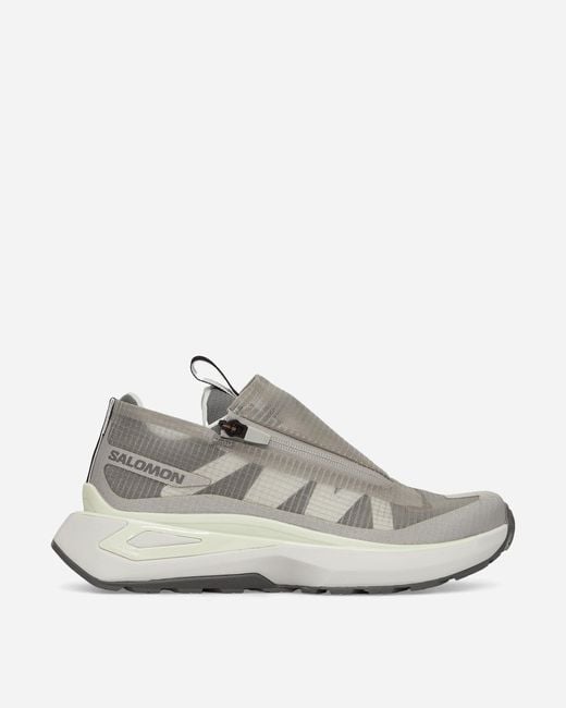 Salomon White Odyssey Elmt Advanced Clear Sneakers Glacier Ghost for men