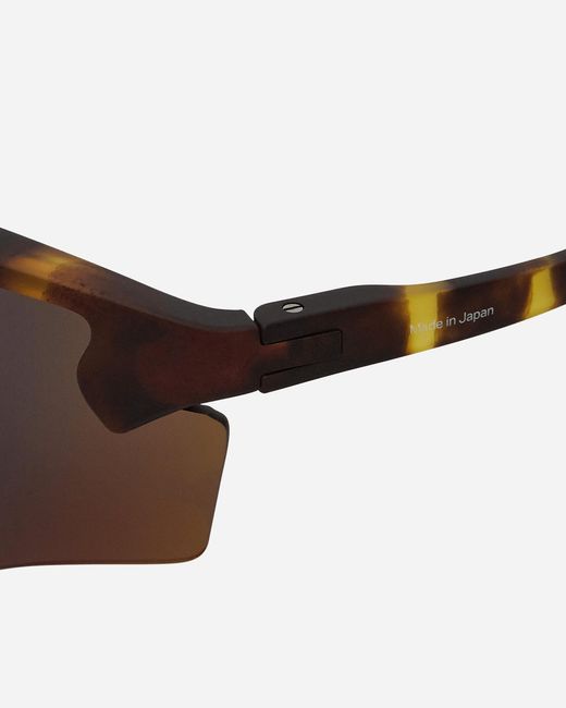 District Vision Blue Junya Racer Sunglasses Tortoise for men