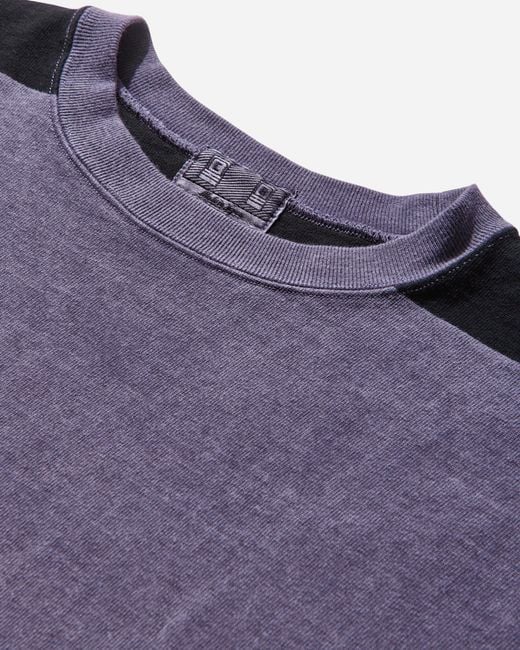 Cav Empt Men S Overdye Stripe Longsleeve T-shirt in Blue for Men