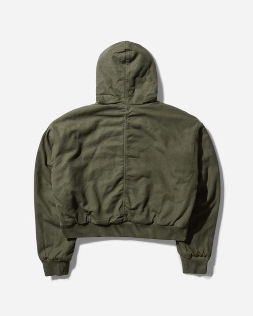 Nike Green S Travis Scott Hooded Canvas Jacket Khaki