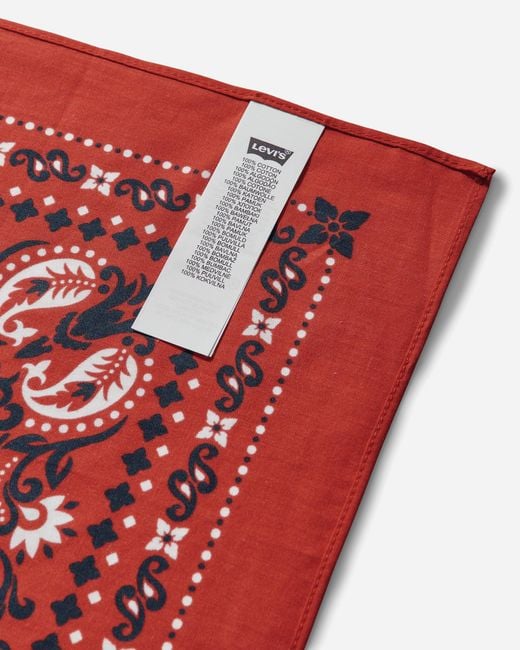 Levi's Red France Football Bandana for men