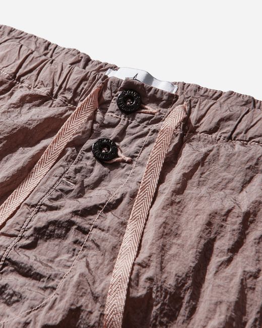 Stone Island Pink Men S Nylon Metal Swim Shorts Oleander for men