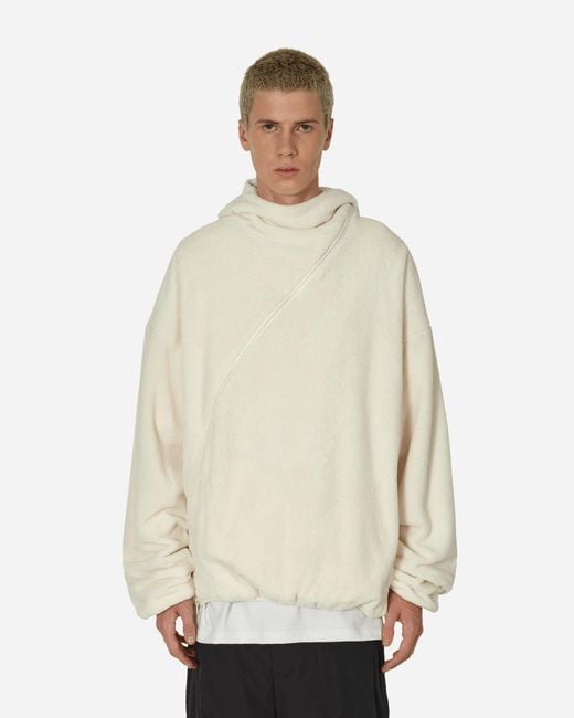 Post Archive Faction PAF Natural 5.1 Hoodie (center) Ivory for men