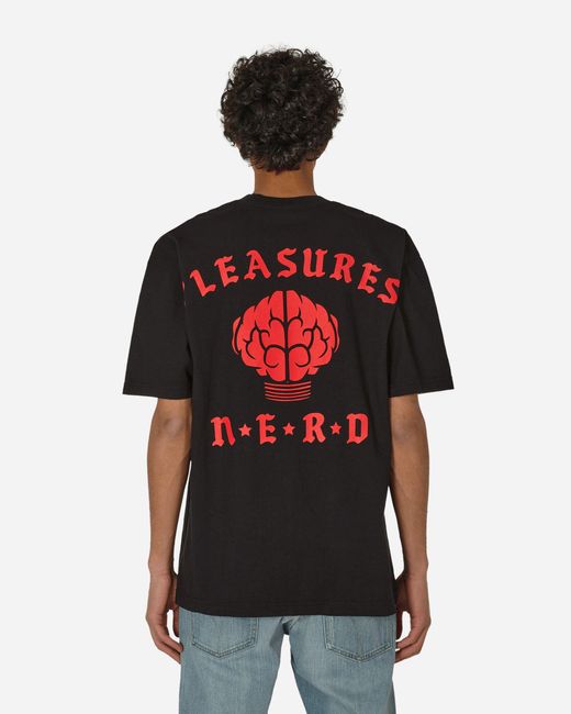 Pleasures Red N.e.r.d. Rockstar T-shirt for men