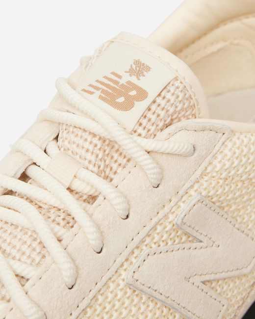 New Balance White Aimé Leon Dore Gator Run Sneakers Cream for men