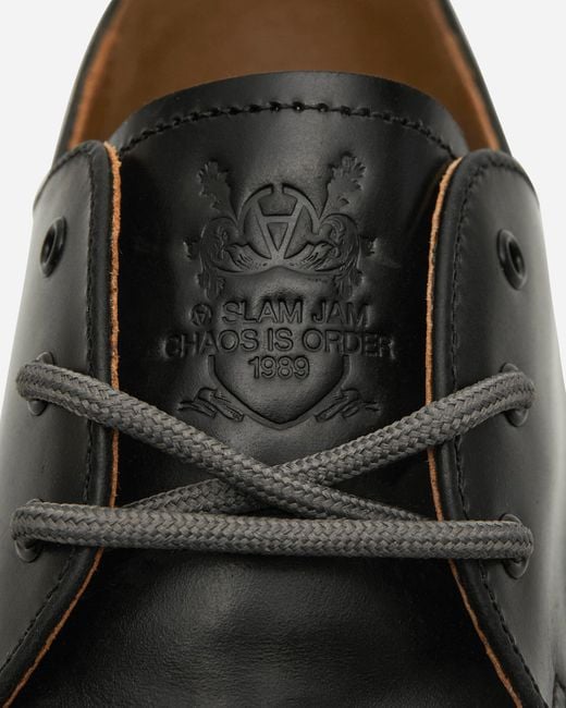 Dr. Martens Black Slam Jam 1461 Outlier Steel Toe Shoes for men