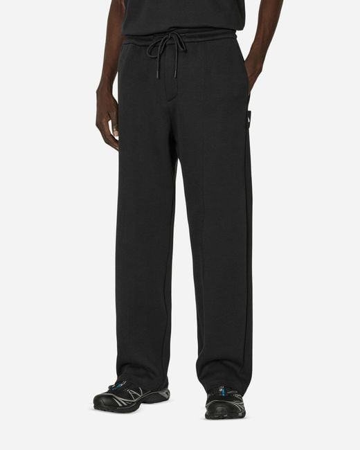 Nike Black Tech Tailored Fleece Sweatpants for men