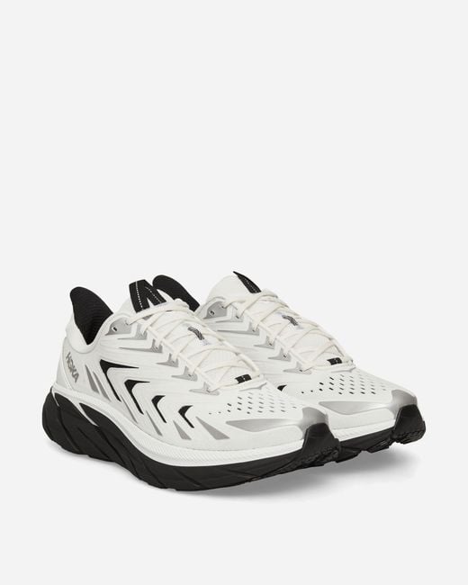 Hoka One One White Clifton Utl Sneakers Frost Varsity for men