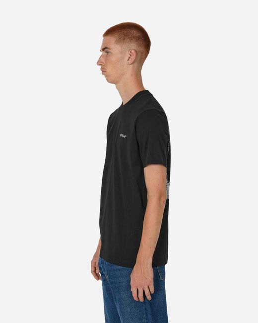 Off-White c/o Virgil Abloh Paint Arrow Slim T-shirt Black for Men