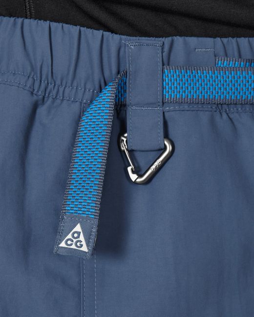Nike Blue Acg Snowgrass Cargo Shorts Diffused for men