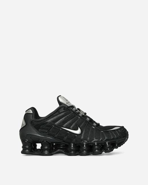 Nike Black S Shox Tl Sneakers Off Noir Metallic