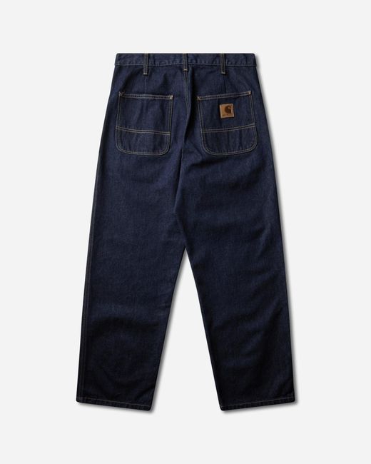 Carhartt Blue S Jace Pants (Rinsed) for men