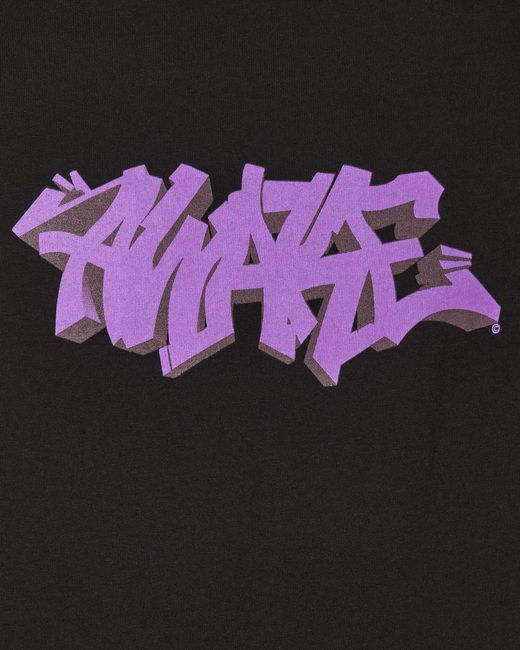 AWAKE NY Black Graffiti T-shirt for men