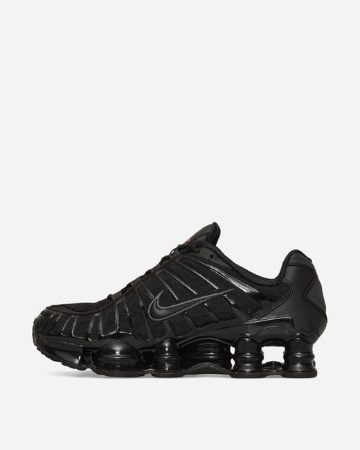Nike Black S Shox Tl Sneakers Metallic Hematite