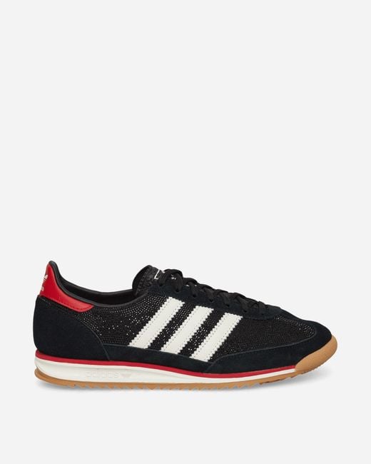Adidas Black Women S Sl 72 Og Sneakers Core / Off White / Better Scarlet