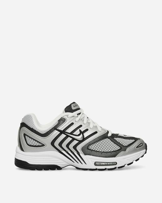 Nike White Air Pegasus 2005 Sneakers Metallic Silver for men