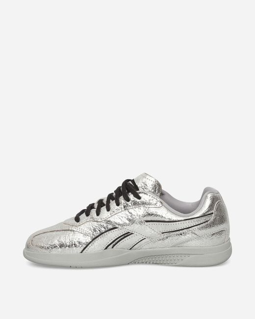 Reebok White Pleasures Hammer Street Sneakers Silver / for men