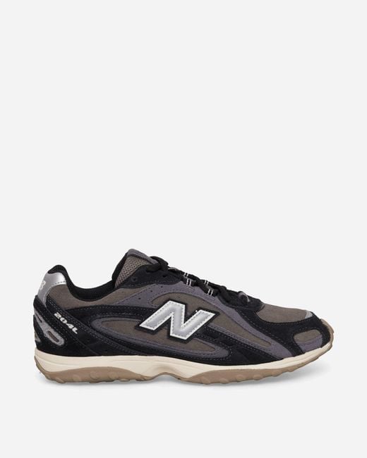 New Balance Black 204L Sneakers Magnet for men