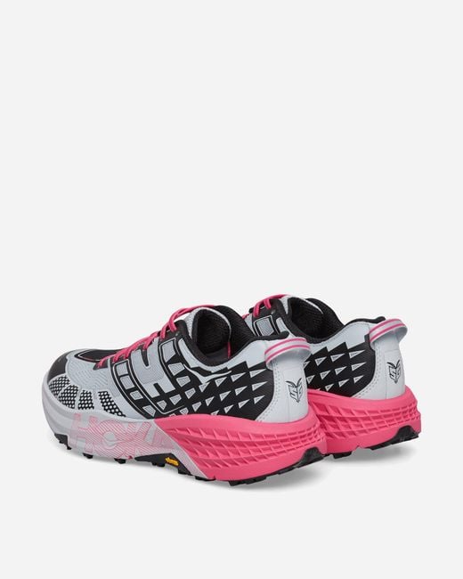 Hoka One One White Speedgoat 2 Sneakers Mineral Rhubarb for men