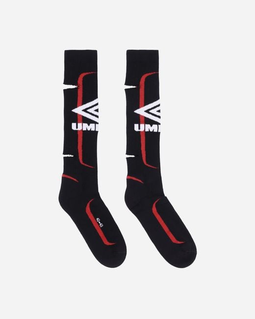 Umbro White Logo Socks for men