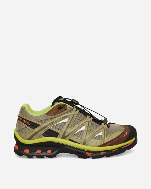 Salomon Green Xt-quest Sneakers Aloe / Dark Earth / Burnt Ochre for men