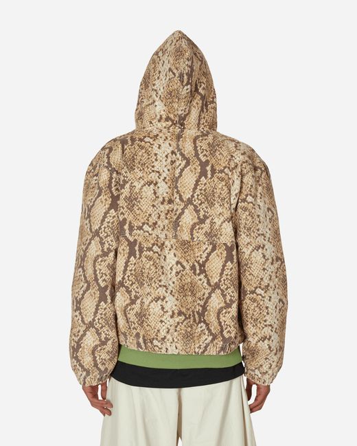 Stussy Canvas Insulated Work Jacket Python in Green for Men | Lyst