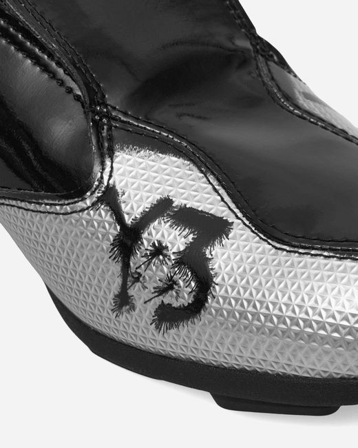 Y-3 Black Chito F50 Sneakers Metallic Utility for men