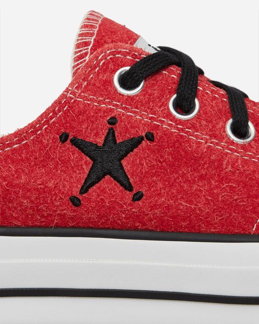 Converse Red Stüssy Chuck 70 Low Sneakers Poppy for men
