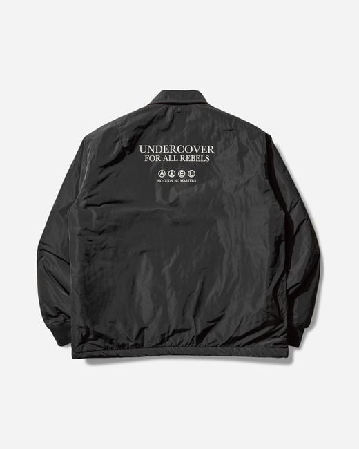 Undercover Black Men S Coach Jacket