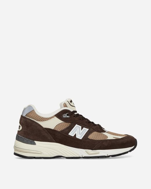 New Balance Brown Made In Uk 991v1 Finale Sneakers Delicioso for men