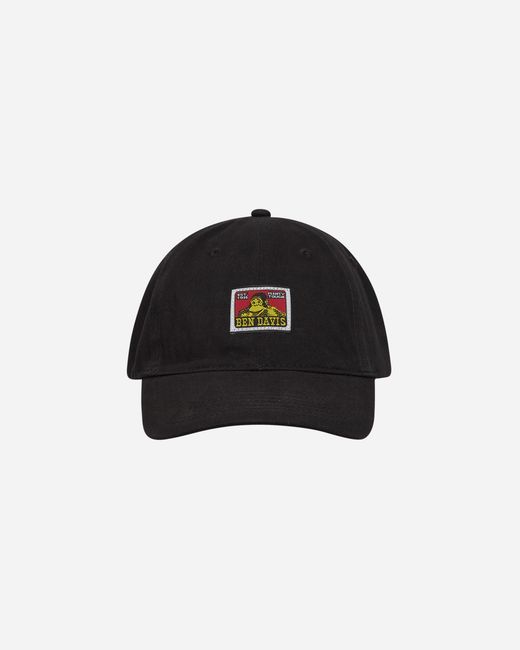 Ben Davis Work Clothes Black Cotton Twill Baseball Cap for men