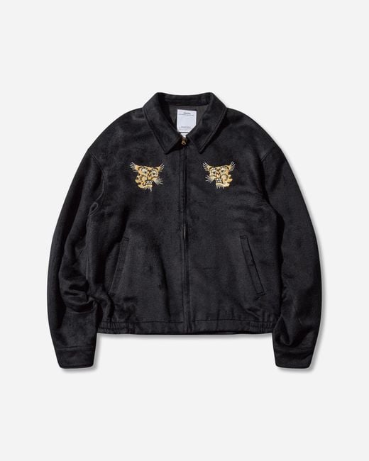 Visvim Black Men S Norad Blouson (silk) for men