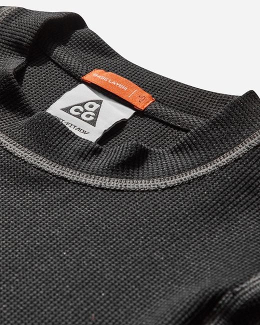 Nike Black Women S Acg Chinati Dri-fit Adv T-shirt / Anthracite