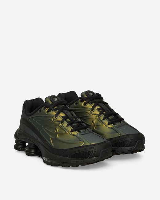 Nike Green Shox Ride 2 Sneakers / Cargo Khaki for men