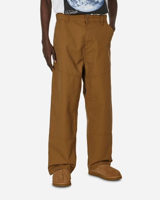 Carhartt Wide Panel Pants Hamilton in Natural for Men Lyst