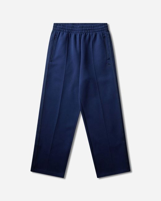 Adidas Blue Beckenbauer Premium Track Pants Night for men