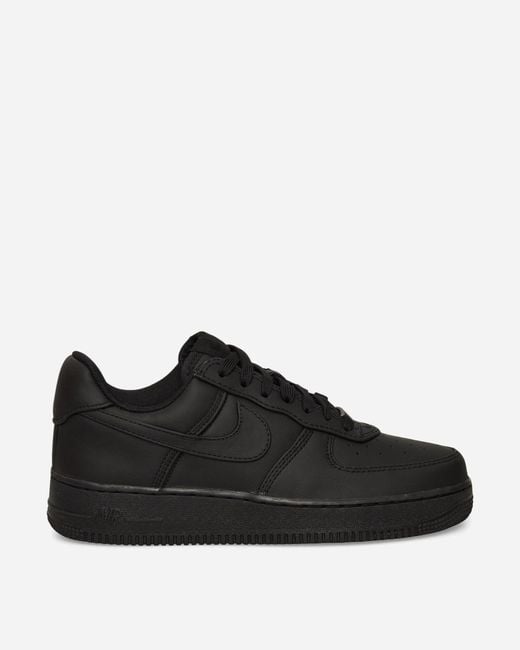 Nike Black Air Force 1 Low Retro Premium Sneakers for men