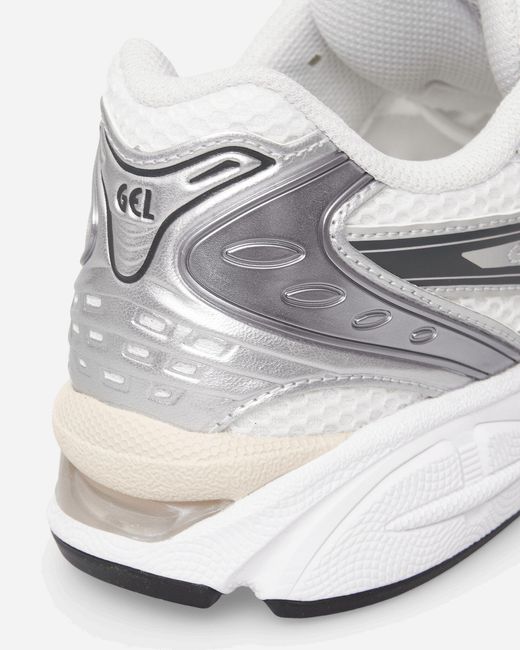 Asics White Gel-kayano 14 Sneakers / Graphite Grey for men