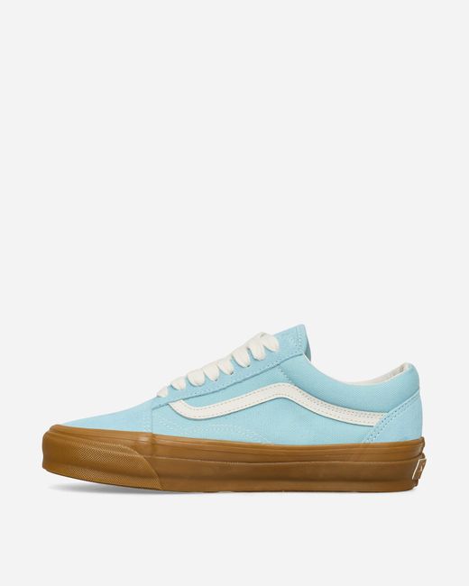 Vans Blue Premium Old Skool Gum Sneakers Crystal for men