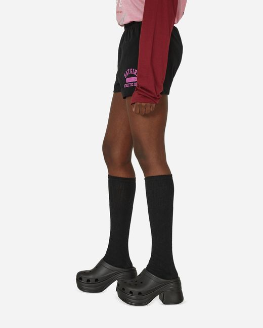 Stray Rats Black Ratgirl P.E. Shorts for men