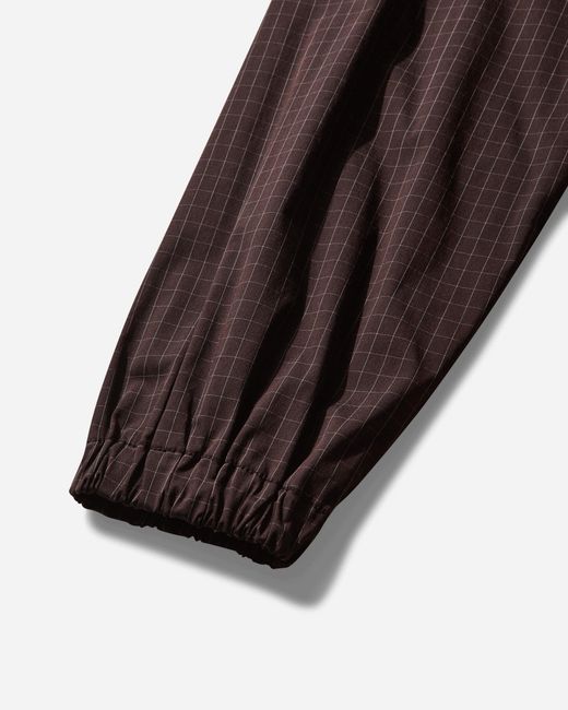 GR10K Brown S Bilitis Check Shirt Chocolate for men