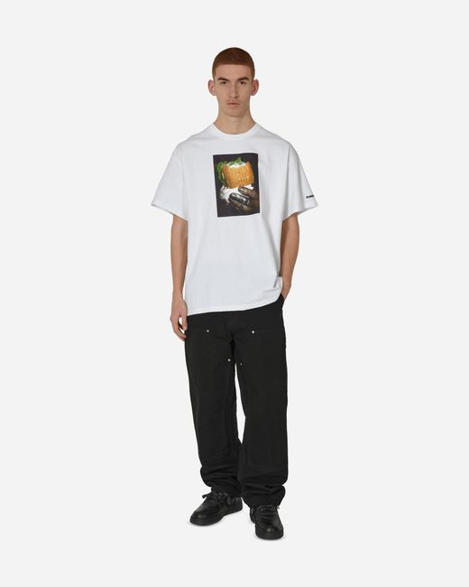 Iuter White Dumbo Milano Imperfecta Late Night T-Shirt for men