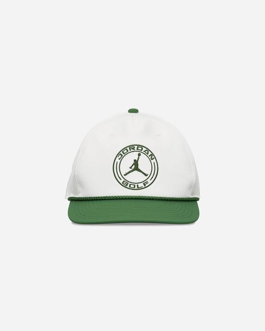 Nike Green Jordan Pro Structured Dri-Fit Flat-Brim Golf Hat Sail Forest for men