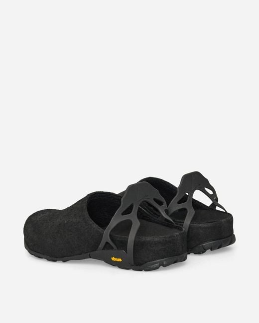 Roa Black Fedaia Sherpa Mules for men