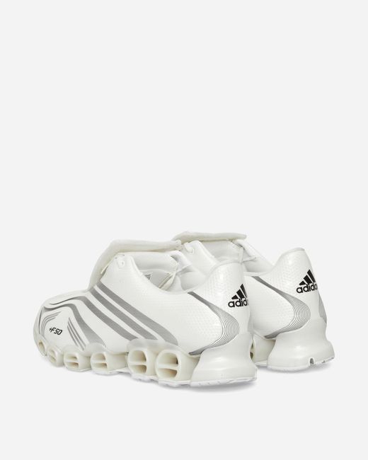 Adidas White Slam Jam F50 Tunit Mega Consortium Sneakers Cloud / Core Black / Silver Metallic for men