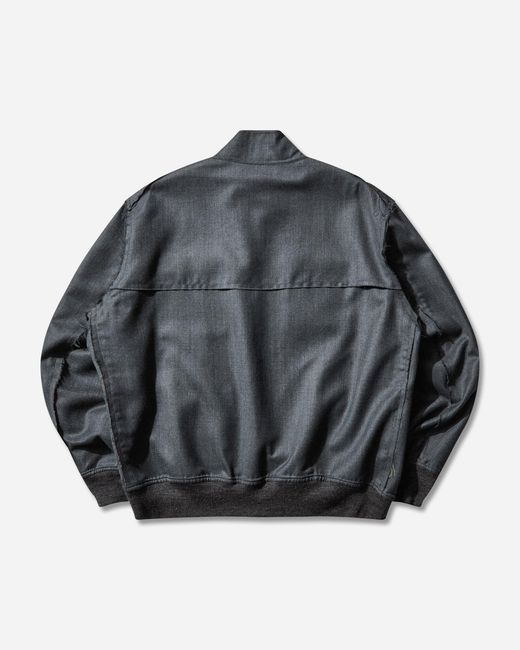 Undercover Gray Men S Wool Bomber Jacket Charcoal for men