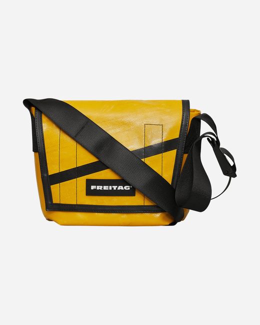 バッグ FREITAG FREITAG F11 LASSIE BLUE/YELLOW Freitag F11 Lassie Messenger Bag Classic S Yellow 18-1 | Cultizm