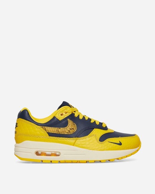 Nike Yellow Wmns Air Max 1 Co.jp Head To Head Sneakers Midnight Navy / Varsity Maize